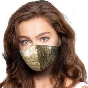 ⭐️ Bling Bling, Handmade Sequin Glitter Fashion face mask